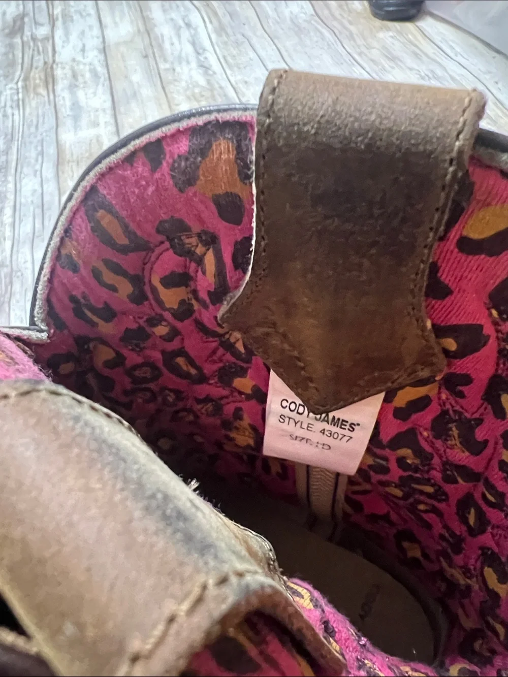 Cody James Girls Glitterly Western Boots Size 1